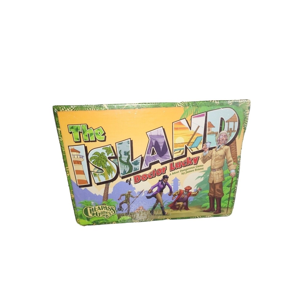 The Island Of Doctor Lucky Stand Alone Board Game Cheapass‎ Games PSI CAG 250